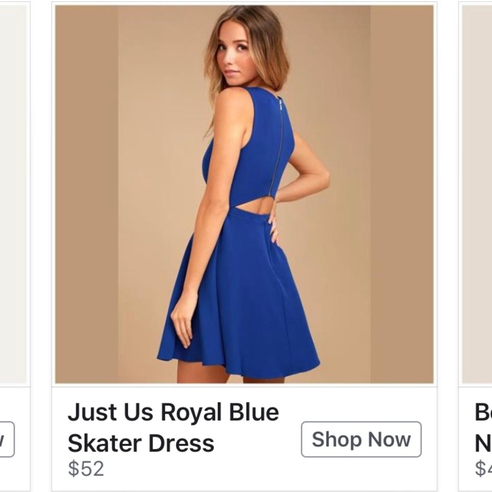 Royal Blue Dress